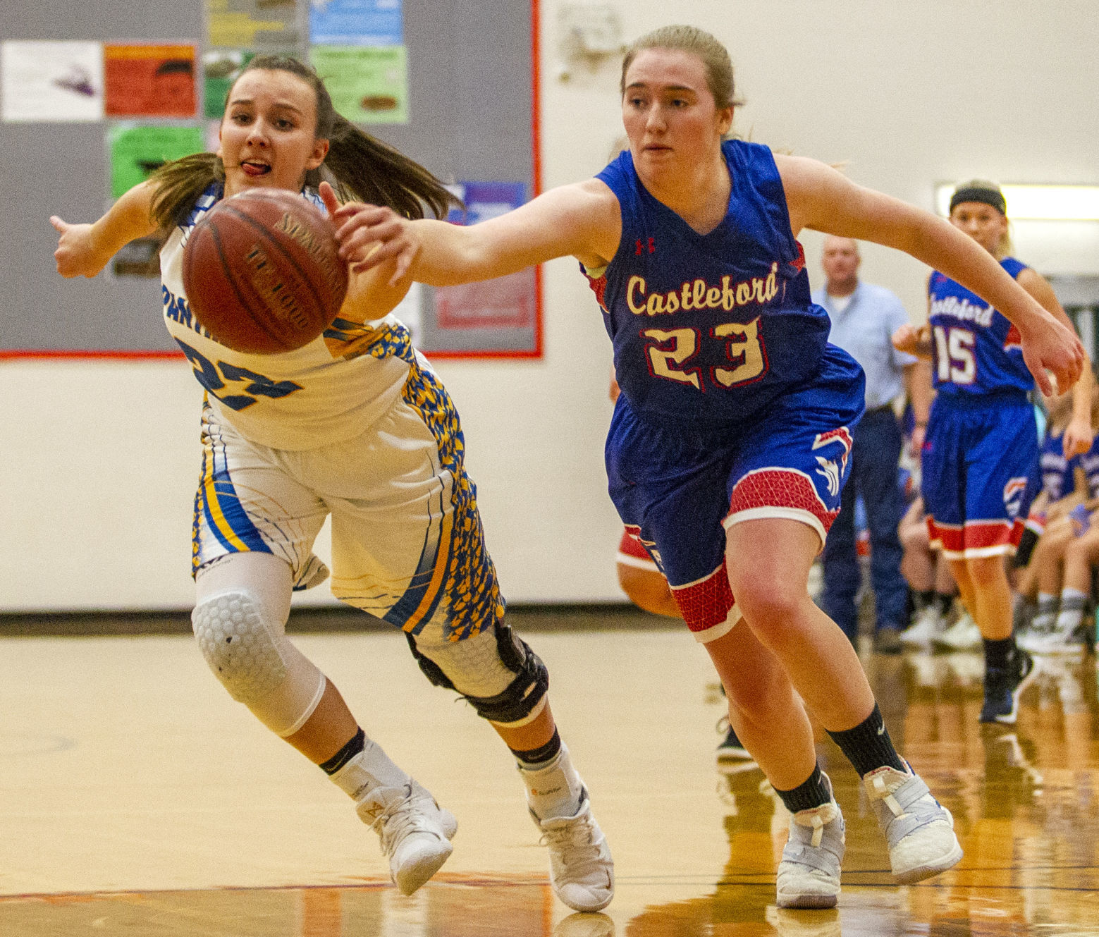 Carey vs Castleford girls basketball